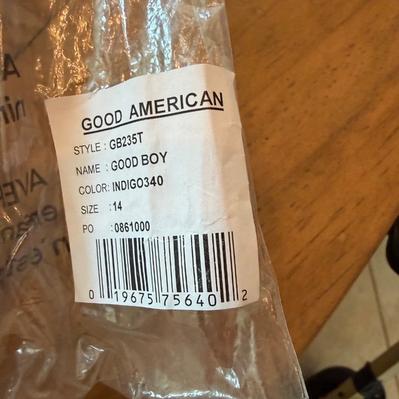Good American "Good Boy" Jeans NEW - Picture 3 of 7